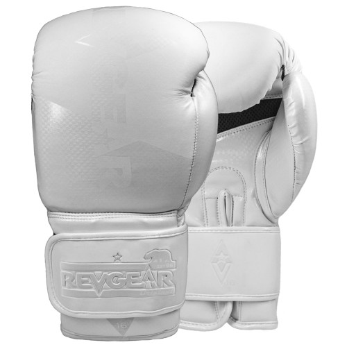 Pinnacle P4 Boxing Gloves - White/Matte White