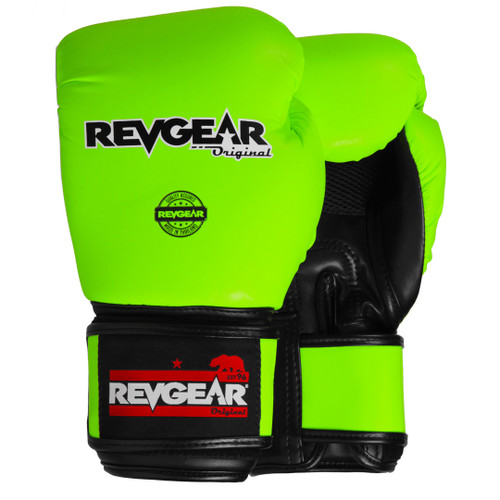 revgear Original Thai Boxing Gloves - Highlighter 