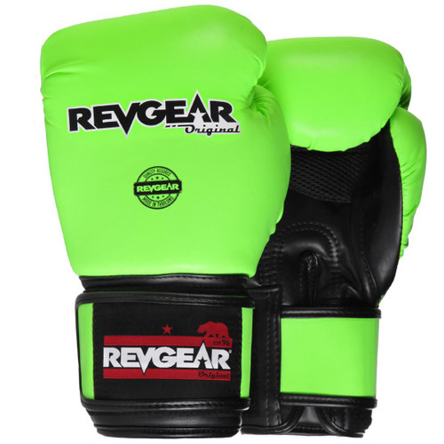 revgear Thai  Original Neon Boxing Gloves 