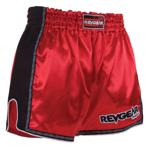 Revgear Thai Original Low Waist Muay Thai Shorts Red