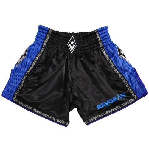 Revgear Youth Combat Series Thai Shorts | Authentic Muay Thai Gear Blue