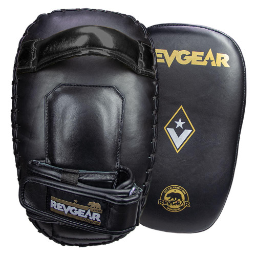 GRIT PROTECTIVE PAD CURVE KICK MITTS本革製 武道・格闘技