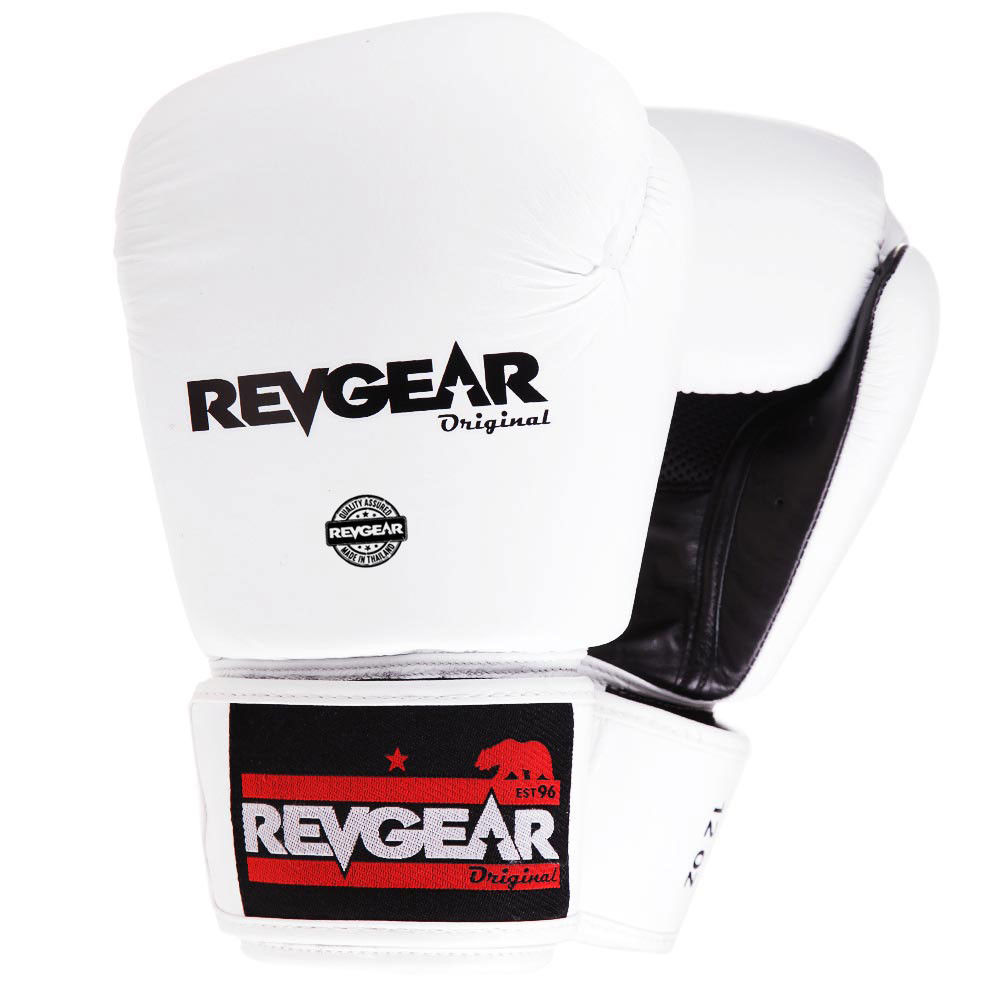 Image of Original Thai Boxing Gloves - White