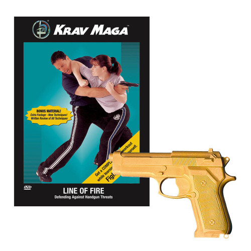 Revgear Krav Maga Gun Defense Kit | Line of Fire DVD & Training Gun
