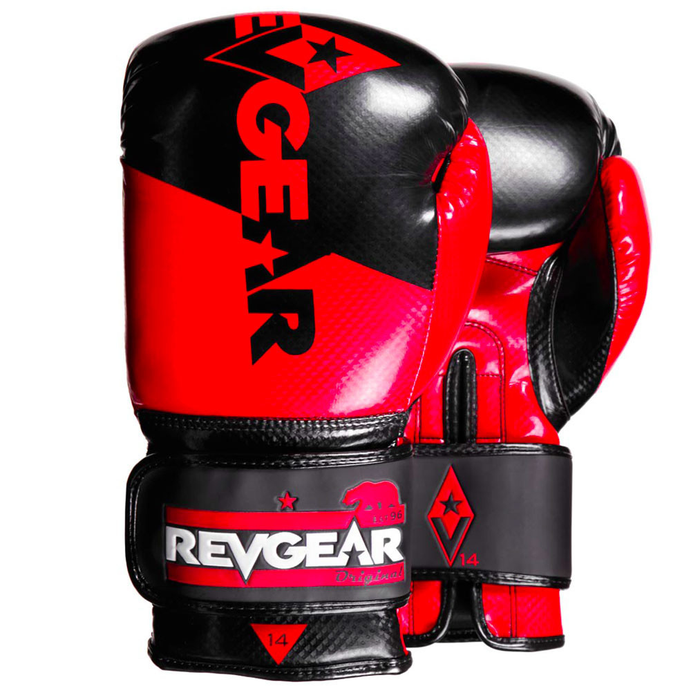 Image of Pinnacle P4 Boxing Gloves - Red/Black