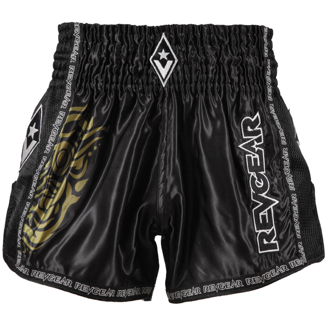 Image of Legends Thai Shorts - Demon - Black/Gold