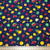 Rose and Hubble Fruit on Navy - 100% Cotton Poplin - Scale