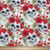 Rose and Hubble Skulls and Florals on Ivory - 100% Cotton Poplin - Scale