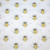 Rose and Hubble - 100% Cotton Poplin - Bees on Ivory Close Up