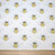 Rose and Hubble - 100% Cotton Poplin - Bees on Ivory Scale 