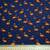 Rose and Hubble - 100% Cotton Poplin -  Flamingos on Navy Scale