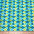Geometric Multicolour Diamonds - 100% cotton fabric - Scale
