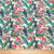 Rose and Hubble Toucans and Florals on White - 100% Cotton Poplin - Scale