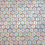 Robert Kaufman Science Fair Periodic Table Hexagons - 100% cotton fabric - Close Up