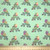 Meadow Birds on Branches on Green - 100% cotton fabric - Scale