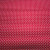 Rose and Hubble  Micro Polka Dots on Red - 100% Cotton Poplin - Draped