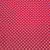 Rose and Hubble  Micro Polka Dots on Red - 100% Cotton Poplin - Close Up