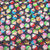 Rose and Hubble Pastel Cupcakes on Navy - 100% cotton poplin fabric - Draped