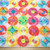 Three Wishes Rhythm and Hues Multicolour Records - 100% cotton fabric - Scale