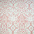 Dashwood Skogen - Red Geometric on white - 100% cotton fabric - Close Up