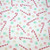 Three Wishes Snow and Hot Cocoa Candy Canes and Marshmallows - 100% cotton fabric - Close Up
