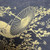 148cm roll end/ slight second - Rose and Hubble Parasols and Blossoms on Black Cotton Poplin