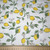 Rose and Hubble - 100% Cotton Poplin -  Lemons on Ivory Scale