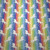 Rose and Hubble - 100% Cotton Poplin -  Unicorns on Rainbow Stripe Close Up
