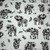 Michael Miller Elephant Mosaic - 100% cotton fabric - Close Up