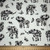 Michael Miller Elephant Mosaic - 100% cotton fabric - Scale