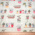 Craft Cotton Company In the Garden Planters on Green - 100% cotton fabric - Scale