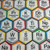 50cm slight second - Robert Kaufman Science Fair Multicolour Hexagons Periodic Table Cotton