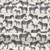 Rose and Hubble - 100% Cotton Poplin - Zebras on Ivory Draped
