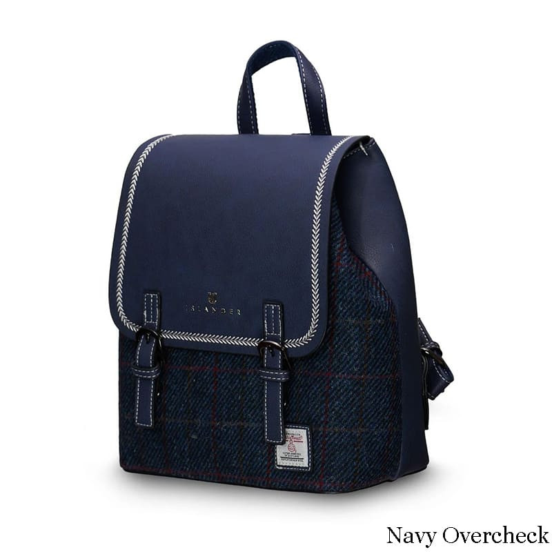 Harris Tweed Backpack for Ladies