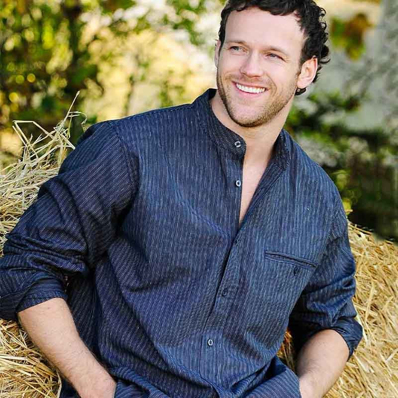 irish dress shirt Lee Valley Cotton Grandfather Shirt