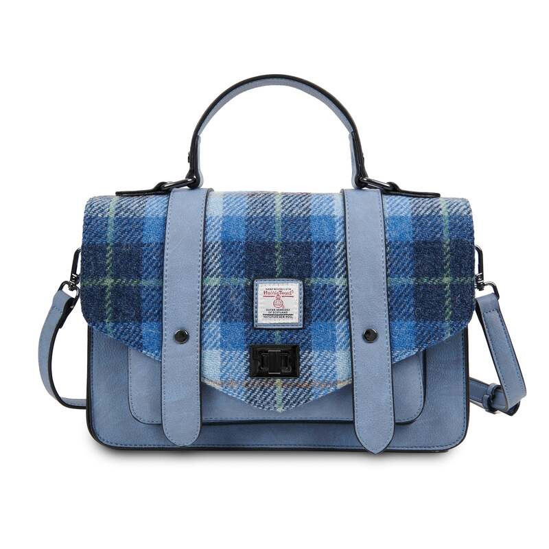 リラックマ　EDWIN Harris Tweed ISL-8333BLUTTL00-Handcrafted-