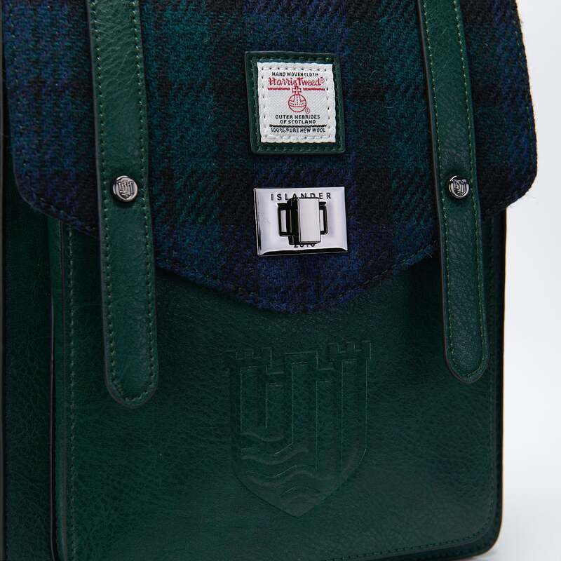 Islander Handwoven Mini Harris Tweed Backpack