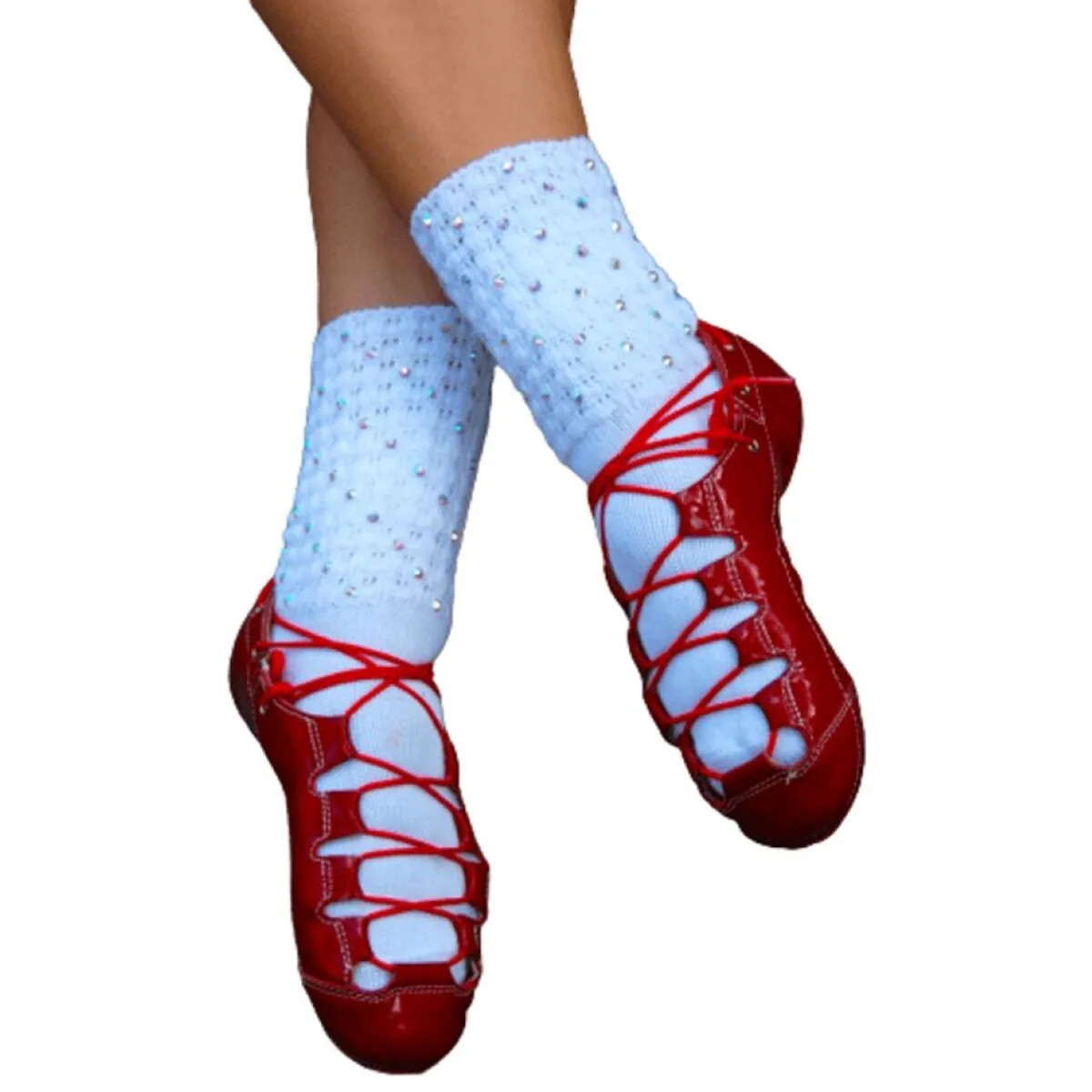 Fays® Celtic Choice Patent Leather Irish Ghillies