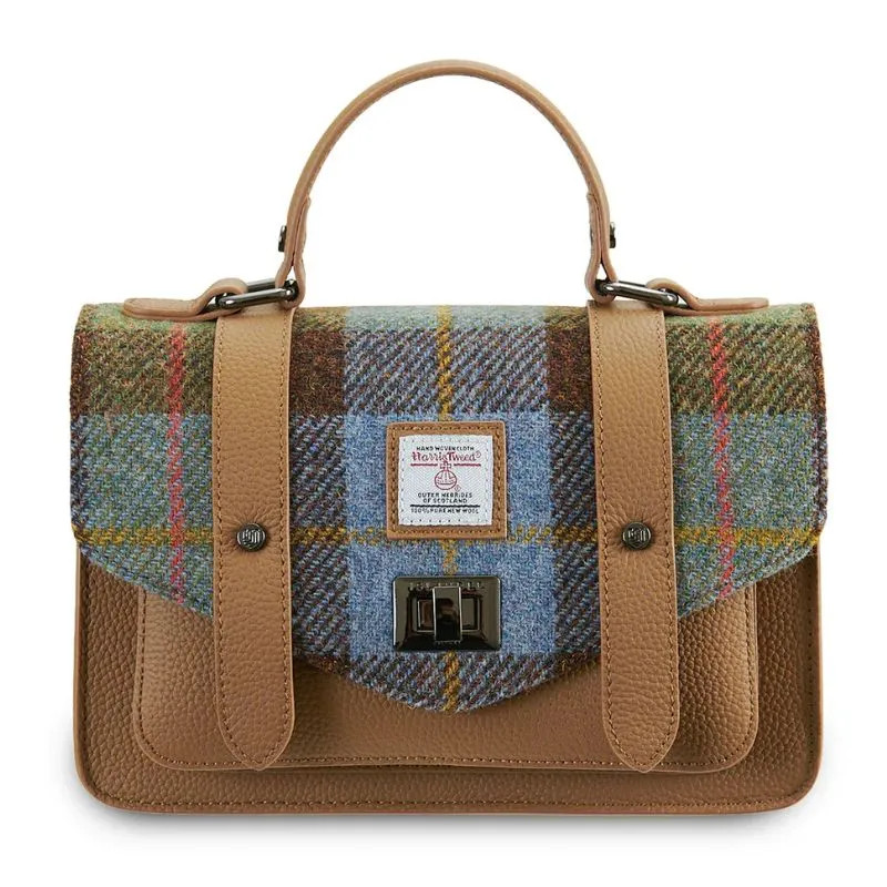 Islander Genuine Leather Harris Tweed Bag | Keily's.com