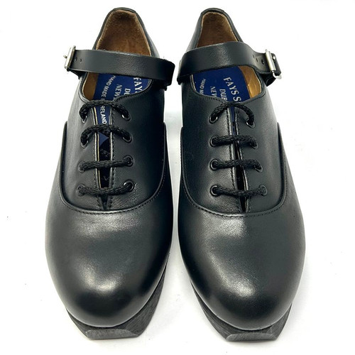 F-HARD Fays® Ultra Flexi with Black Suede Sole - "Hi Tech" Heel and Tip Front side Keilys.com