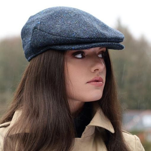 Hanna Hats Irish Tweed Cap Salt and Pepper Keilys.com