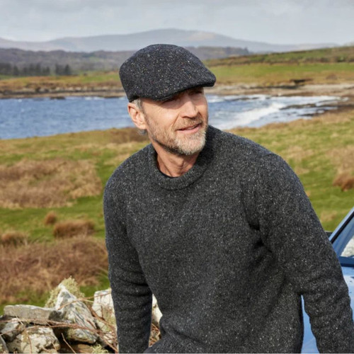 Hanna Hats Donegal Tweed Touring Cap Keilys.com