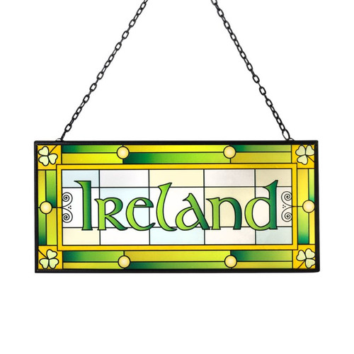 Ireland Stained Glass Window Hanging Keilys.com