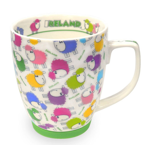 New Rainbow Woolies Mug with Silicon Base