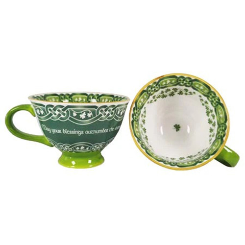 CL-104-503 Irish Blessing Latte Cup Keilys.com