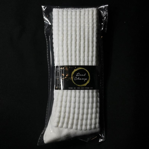 KSS-RCS_WH_CHAMP Reel Champ Poodle Socks Champion Length Keilys.com