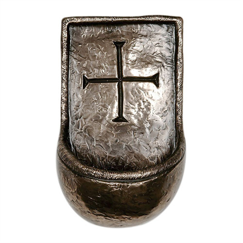 Lough Derg Holy Water Font Bronze Plaque Front view  Keilys.com