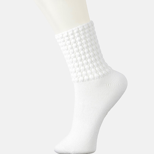 KLS-SUL Katie Luck Irish Dance Poodle Socks- Ultra Low Front View Keilys.com