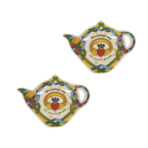 HI-Set-173 Claddagh Ring Teabag Holder Set of 2 Shop On Keilys.com