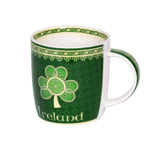HI-Set-414 Shamrock Irish Tea Set – Mug, Teabag Holder & Tea Keilys.com